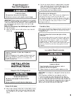 Preview for 3 page of Jenn-Air JDTSS247HS User Instructions