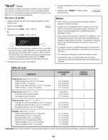 Preview for 85 page of Jenn-Air JES9900BAF - 30" Electric Downdraft Use And Care Manual