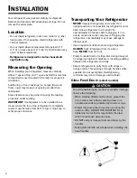 Preview for 4 page of Jenn-Air JFC2089HEP Use & Care Manual