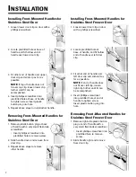 Preview for 8 page of Jenn-Air JFC2089HEP Use & Care Manual