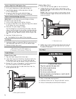 Preview for 14 page of Jenn-Air JFFCC72EFP Use And Care Manual