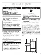 Preview for 97 page of Jenn-Air JFFCC72EFP Use And Care Manual