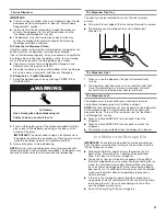 Preview for 27 page of Jenn-Air JFFCC72EFS Use And Care Manual