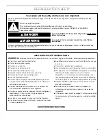 Preview for 3 page of Jenn-Air JFFCC72EHL01 Use And Care Manual