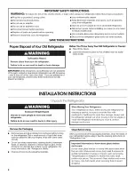 Preview for 2 page of Jenn-Air JFI2089AEP12 User Instructions