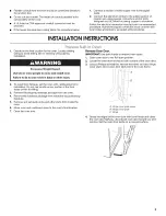 Preview for 5 page of Jenn-Air JJW9330DDB Installation Instructions Manual