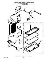 Preview for 23 page of Jenn-Air JS42PPDUDB01 Parts List