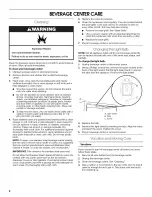 Preview for 8 page of Jenn-Air JUB248LBRB00 Use & Care Manual