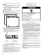 Preview for 10 page of Jenn-Air JUD24FC*S Series Use & Care Manual