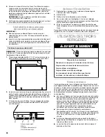 Preview for 46 page of Jenn-Air JUD24FC*S Series Use & Care Manual