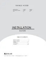 Preview for 1 page of Jenn-Air JXT5830 Installation Manual