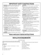 Preview for 4 page of Jenn-Air JXW8836WS0 Installation Instructions And Use & Care Manual