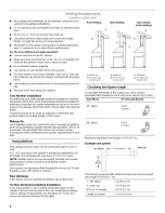 Preview for 6 page of Jenn-Air JXW8836WS0 Installation Instructions And Use & Care Manual