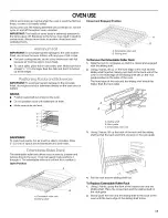 Preview for 17 page of Jenn-Air PRO-STYLE JDRP430 Use & Care Manual