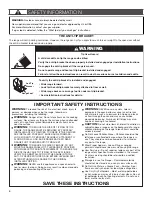 Preview for 4 page of Jenn-Air PRO-STYLE JGRP748HL Use & Care Manual