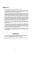 Preview for 14 page of Jenn-Air S100 Use And Care Manual