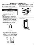 Preview for 17 page of Jenn-Air TC507B1 Use & Care Manual