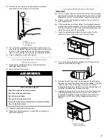 Preview for 9 page of Jenn-Air W10130023A Installation Instructions And Use & Care Manual