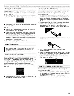 Preview for 13 page of Jenn-Air W10130023A Installation Instructions And Use & Care Manual