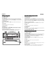 Preview for 13 page of Jensen CDH4110 Owner'S Manual