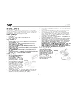 Preview for 5 page of Jensen JHD1130WP Installation And Operation Manual