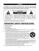 Preview for 2 page of Jensen jmc-180b Instruction Manual