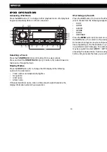 Preview for 23 page of Jensen MP6512i Installation And Operation Manual