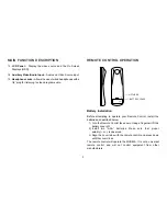 Preview for 5 page of Jensen MVB85A - 8.5" LCD Overhead Monitor Operation Manual