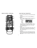 Preview for 6 page of Jensen MVB85A - 8.5" LCD Overhead Monitor Operation Manual