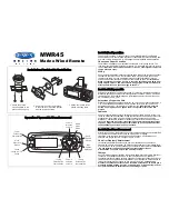 Jensen MWR45 Installation & Operation preview