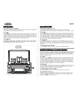 Preview for 16 page of Jensen VR187 Owner'S Manual