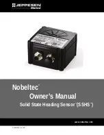 Jeppesen Nobeltec Solid State Heading Sensor Owner'S Manual preview