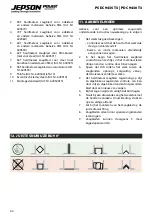 Preview for 60 page of Jepson 9435 T3 Operating Instructions Manual