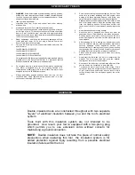 Preview for 3 page of JessEm Tool POW R TEK Operator'S Manual