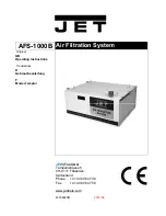 Preview for 1 page of Jet 708620M Operating Instructions Manual