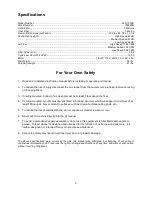 Preview for 5 page of Jet AFS-1000B Operating Instructions And Parts Manual