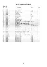 Preview for 25 page of Jet BD-7VS Operating Instructions & Parts List Manual