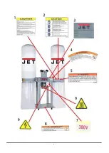 Preview for 8 page of Jet DC-3500 Operating Instructions Manual