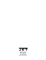 Preview for 32 page of Jet HBS-814GH Operating Instructions And Parts Manual