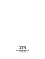 Preview for 28 page of Jet JSG-6DC Operating Instructions And Parts Manual