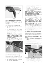 Preview for 32 page of Jet JWDS-2244OSC-M Operating Instructions Manual