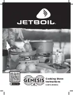 Jetboil Genesis Instructions Manual preview