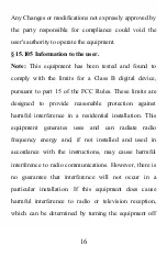 Preview for 16 page of JETHRO SC318 Quick Setup Manual