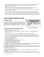 Preview for 3 page of JetPaks 2003 Bullfrog Portable Owner'S Manual