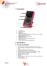 Preview for 13 page of Jeulin 291 034 Measurements And Instrumentation