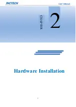 Preview for 17 page of JHCTech KGEC-6300 User Manual