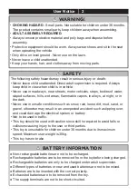 Preview for 3 page of Jiajia AUDI Q8 Owner'S Manual With Assembly Instructions