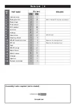 Preview for 5 page of Jiajia AUDI Q8 Owner'S Manual With Assembly Instructions