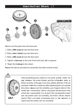 Preview for 8 page of Jiajia AUDI Q8 Owner'S Manual With Assembly Instructions