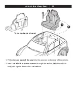 Preview for 12 page of Jiajia AUDI Q8 Owner'S Manual With Assembly Instructions